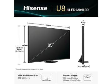 Hisense - UHD-LCD Ultra HD 4K TV - 85 inch, Overige merken, Verzenden, Nieuw, 100 cm of meer