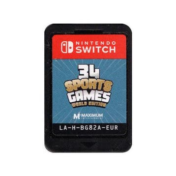 Switch 34 Sports Games - World Edition, Verzenden, Zo goed als nieuw