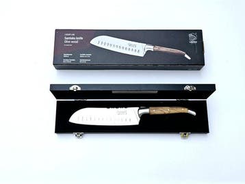 Laguiole - Santoku Knife - incl. Certificate and luxury gift
