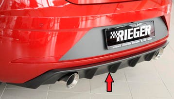 Rieger diffuser | Leon FR (5F) 2017-2020 (vanaf Facelift) -, Auto-onderdelen, Verzenden, Nieuw, Seat