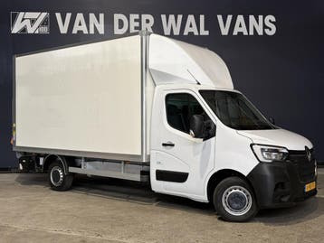 Renault Master 2.3 dCi 146pk Bakwagen 222cm Hoog Laadklep Eu, Stof, Gebruikt, Renault, Wit