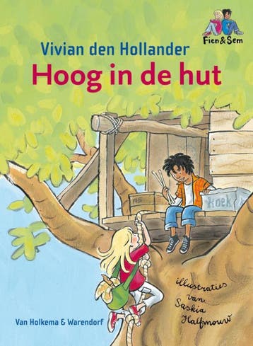Hoog in de hut / Fien & Sem - Vivian den Hollander, Verzenden, Zo goed als nieuw, Vivian den Hollander