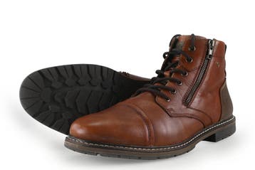 Rieker Veterboots in maat 42 Bruin, Kleding | Heren, Schoenen, Bruin, Verzenden, Boots, Zo goed als nieuw