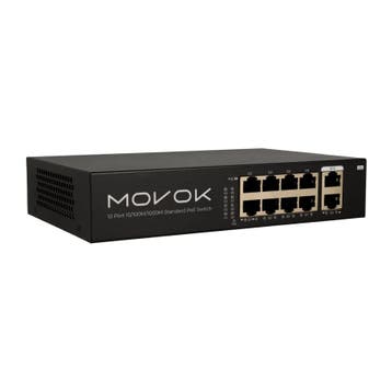 10-Port Gigabit Switch met 8 PoE+ geschikt voor Ajax cameras, Verzenden, Nieuw