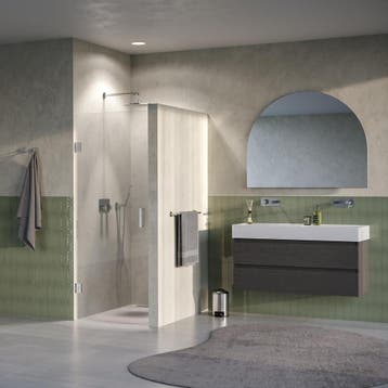 Brauer Void - Nisdeur - Helder Glas - 70 x 200 cm -, Ophalen of Verzenden, Nieuw, Rvs