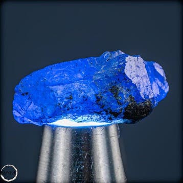 Natuurlijke, zeldzaam heldere tanzaniet – intens diepblauw