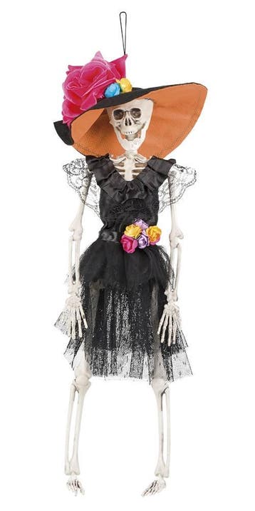 Dia de los Muertos skeletje ‘La Flaca’ (40 cm) Dag van de, Verzenden, Nieuw