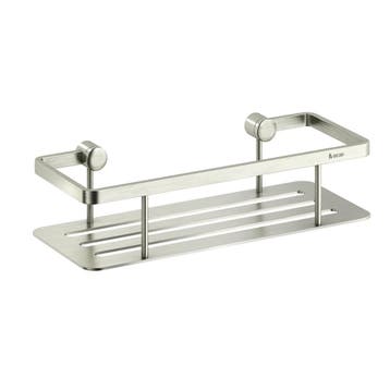 Douchekorf Smedbo Sideline 25x11 cm Geborsteld Nikkel, Ophalen of Verzenden, Nieuw, Overige typen