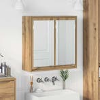 vidaXL Badkamer spiegelkast Artisan Eiken 60 x 20 x 60 cm, Verzenden, Nieuw