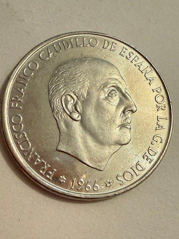 Spanje. Francisco Franco. 100 Pesetas 1966*70 (Zonder