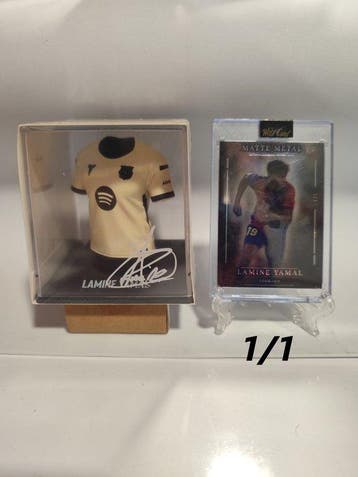 2025/26 Wild Matte Metal 1/1 Lamine Yamal Originele, Nieuw