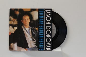 vinyl single 7 inch - Jason Donovan - Too Many Broken Hearts, Verzenden, Zo goed als nieuw, 7 inch, Overige genres