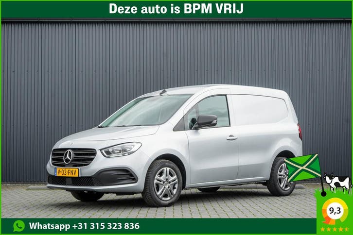 Mercedes-Benz Citan 1.5CDI | 110PK | Automaat | LED |, Auto's, Bestelauto's, Lease, Automaat, Zwart, Stof, Diesel, Euro 6, Gebruikt