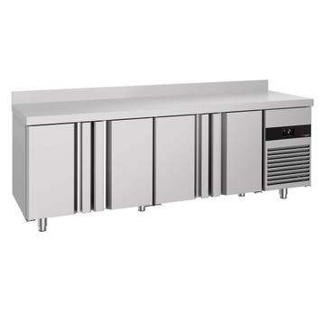GGM Gastro | Koelwerkbank PREMIUM - 2330x700mm - met 4 |, Verzenden, Nieuw in verpakking, RVS Meubilair