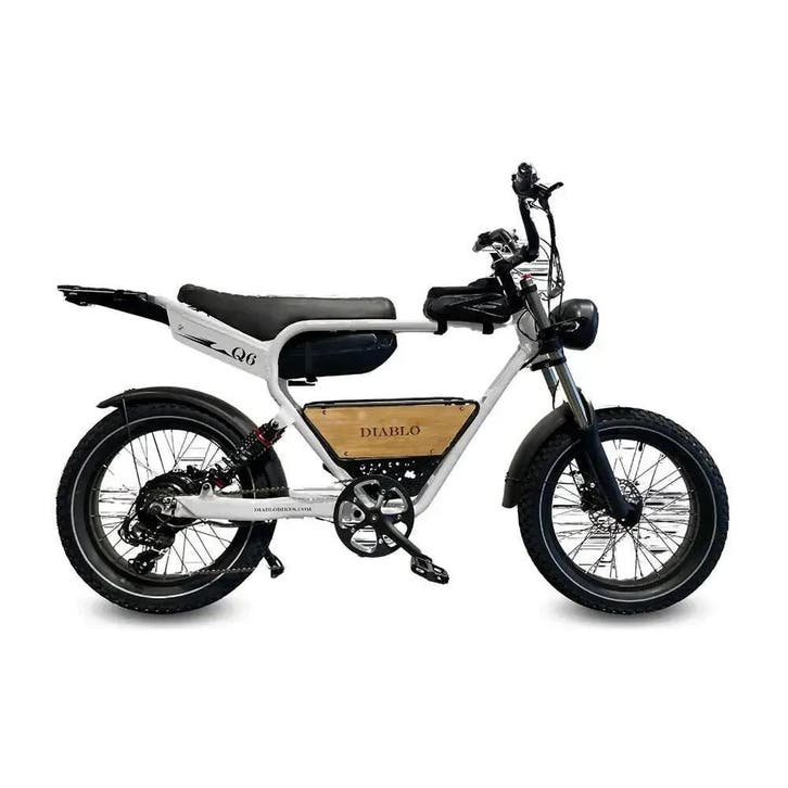 Diablo Q6 Krachtige Fatbike Nieuw NU VOOR MAAR  €1179! OP=OP, Fietsen en Brommers, Elektrische fietsen, 50 km per accu of meer