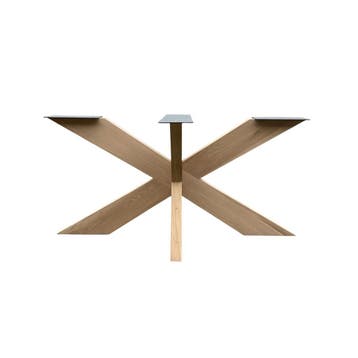 Eiken tafelpoot matrix, Huis en Inrichting, Tafelonderdelen, Verzenden, Nieuw