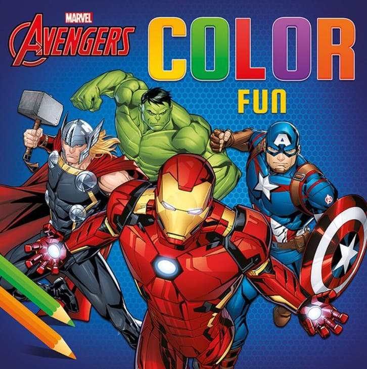 Marvel Avengers Color Fun / 9789044755718, Boeken, Overige Boeken, Zo goed als nieuw, Verzenden