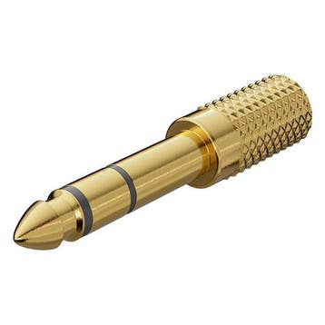 Jack adapter | V  M  | Goobay (Stereo, Verguld, 3-polig), Verzenden, Nieuw