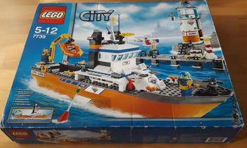 Lego Set - 7739 - City - Coast Guard 7739, Nieuw