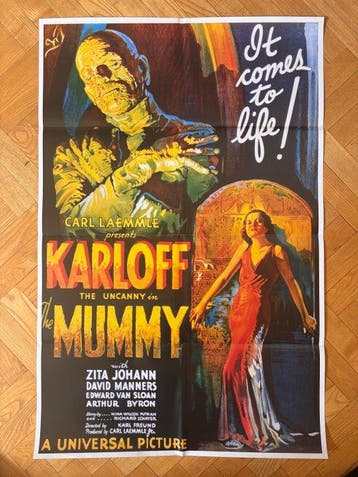 Boris Karloff - The Mummy / 1932, Nieuw