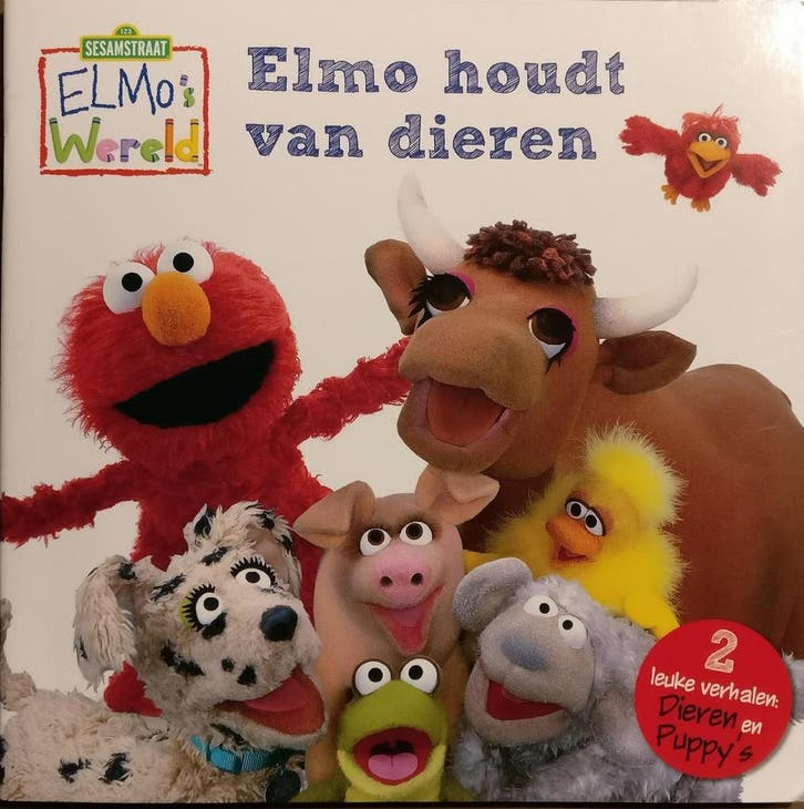 Elmo houdt van dieren / Elmos Wereld 9789086511624, Boeken, Kinderboeken | Baby's en Peuters, Gelezen, Verzenden