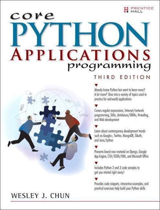 Core Python Applications Programming - Chun Wesley, Boeken, Taal | Engels, Zo goed als nieuw, Verzenden