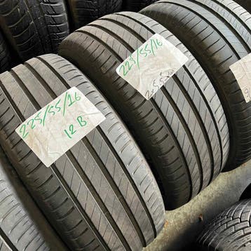 2 x Kleber 225-55-16 Zomerbanden 5,5mm, Gebruikt, 16 inch, Ophalen of Verzenden, Band(en)