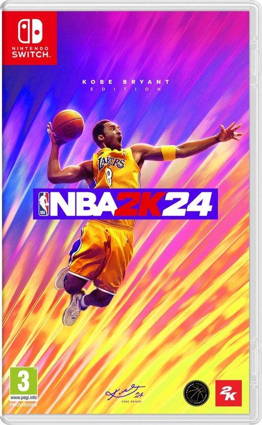 Switch NBA 2K24, Spelcomputers en Games, Spelcomputers | Nintendo Switch, Zo goed als nieuw, Verzenden