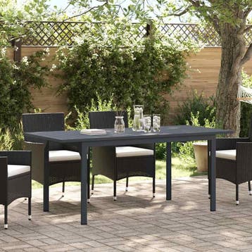 Terrastafel 180x80cm - Retourtje: 41% korting, Tuin en Terras, Ophalen of Verzenden, Zo goed als nieuw, Rechthoekig, Metaal