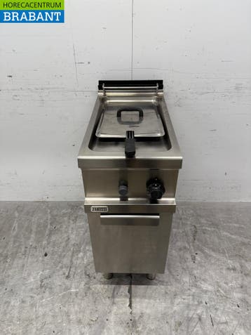 RVS Zanussi Friteuse 14 liter GAS Horeca, Zakelijke goederen, Horeca | Keukenapparatuur, Ophalen of Verzenden, Gebruikt