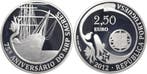 2,50 Euro 2012 Portugal (MuntenenBankbiljetten-Motiefmunten), Verzenden
