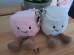 Jellycat - Pluche speelgoed Marshmallow Schlüsselanhänger -