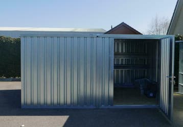 Mobile container, uitklapbare container, laagste prijs in NL