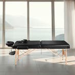 Massagetafel-set met 2 zones, 7,5cm matras en houten frame -, Verzenden, Nieuw