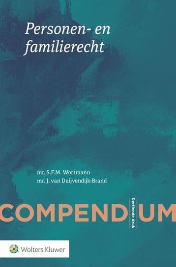 Compendium van het personen- en familierecht, 9789013142341, Boeken, Studieboeken en Cursussen, Verzenden, Zo goed als nieuw, HBO