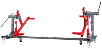 Kantelbrug carrosserie 360° 2 t mobiel wielen 200 mm MW Tool, Auto diversen, Autogereedschap, Ophalen of Verzenden, Nieuw