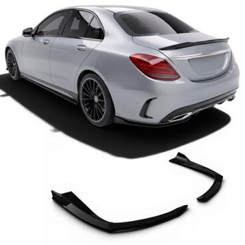 Diffuser seiten Splitter geschikt voor Mercedes W205