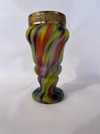 Kralik - Bloemensteker boheems glas Art Deco - Vaas - Glas