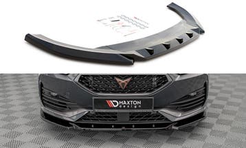 Voorspoiler V.3 Seat Leon Cupra Maxton Glans Zwart, Ophalen of Verzenden, Nieuw