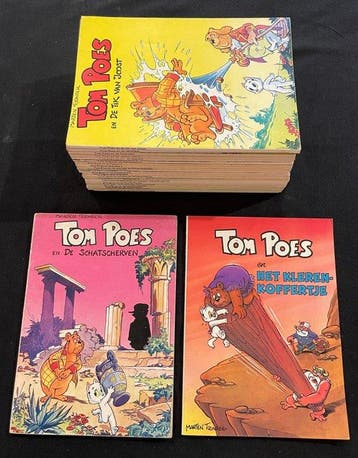Tom Poes in de range 1 t/m 32 - Oberon reeks SC - 25 Album -, Nieuw