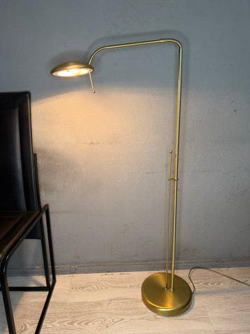 Steinhauer - Staande lamp - Messing - Halogeen