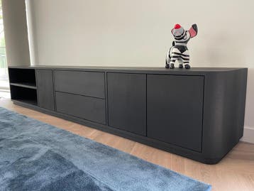 Tv kasten - Maatwerk - Online webwinkel - Meubelmakerij, Huis en Inrichting, Nieuw, Overige houtsoorten, Strakke tv kasten op maat van eiken of notenhout