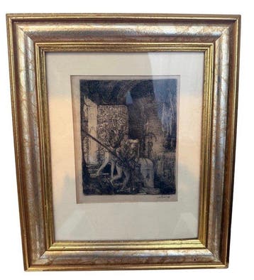 Marius Bauer (1867-1932) - De schatkelder, Antiek en Kunst