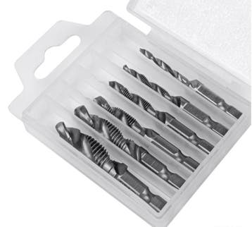 Tapboren set - HSS - 6 stuks, Ophalen of Verzenden, Nieuw