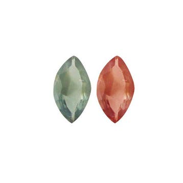Zonder minimumprijs - 1 pcs Bruin, Rood, Groen Alexandriet -, Sieraden, Tassen en Uiterlijk, Nieuw