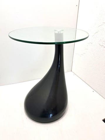 Bijzettafel - Plastic, Glas