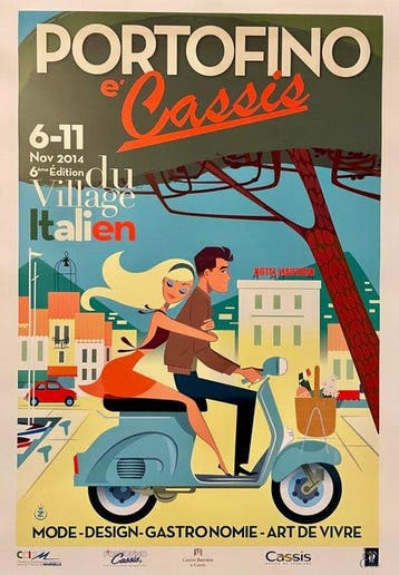 Monsieur Z - Portofino - Viva La Vespa - Année 2014