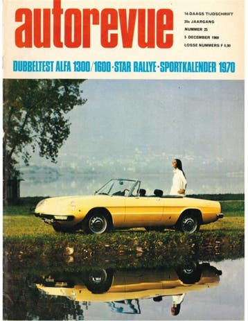 1969 AUTO REVUE MAGAZINE 25 NEDERLANDS, Nieuw, Author
