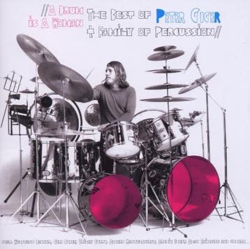 cd - peter giger &amp; family of percussion - A DRUM IS A..., Verzenden, Zo goed als nieuw