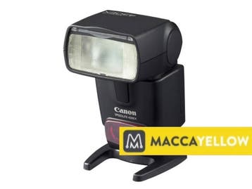 Canon Speedlite 430EX flitser met garantie, Ophalen of Verzenden, Zo goed als nieuw, Canon, Kantelbaar
